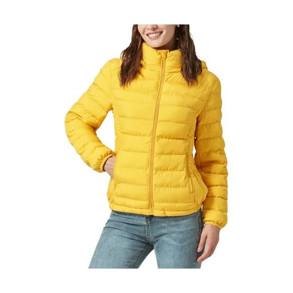 Down Jacket for Women Lightweight Long Sleeve Quilted Puffer Coat with Detachable Hooded